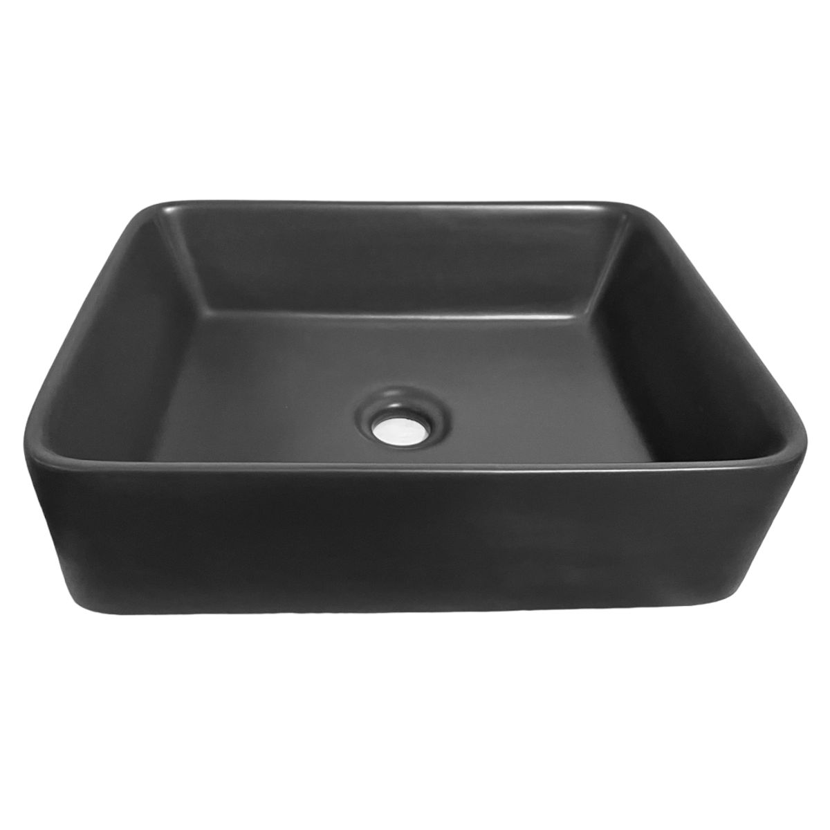 GENERICO - Bowl Rectangular Gris Cemento Mate