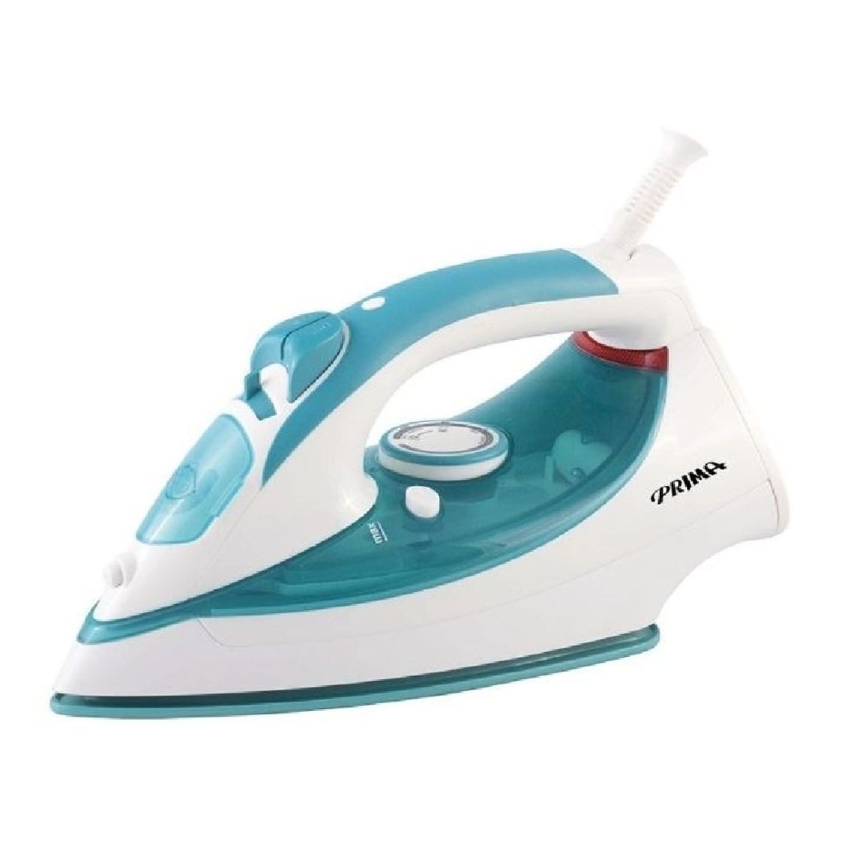 PRIMA - Plancha Prima YPF-6503V a Vapor Suela Recubierta de Cerámica Blanco