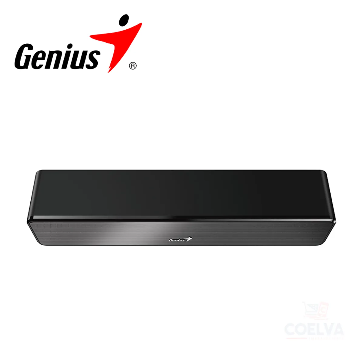 GENIUS - Barra de Sonido Genius USB Soundbar 100 Mini Negro 6W Surround Sound