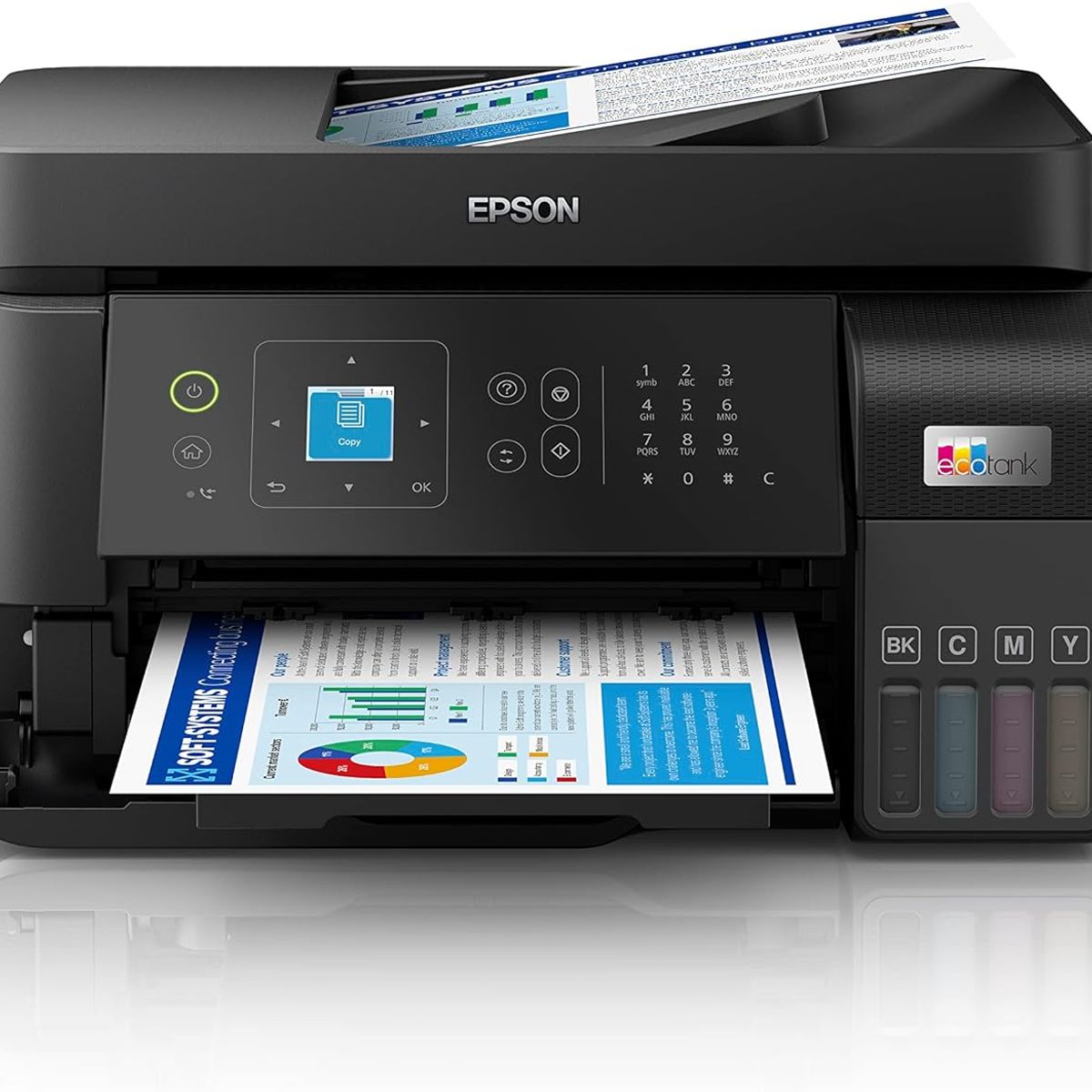 EPSON - Impresora Multifuncional Epson EcoTank L5590 ADF Wifi Ethernet