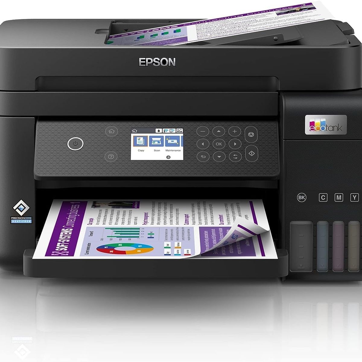 EPSON - Impresora Epson Ecotank L6270 Multifuncional Duplex Wifi ADF Red