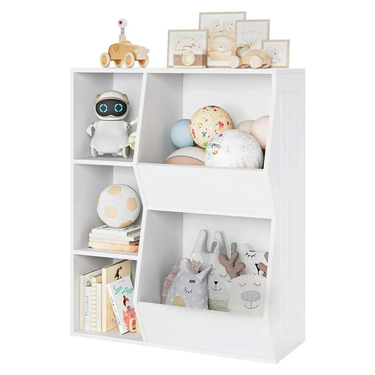 GENERICO - Librero Juguetero Mueble Infantil Brais 2 Niveles - Gaudi