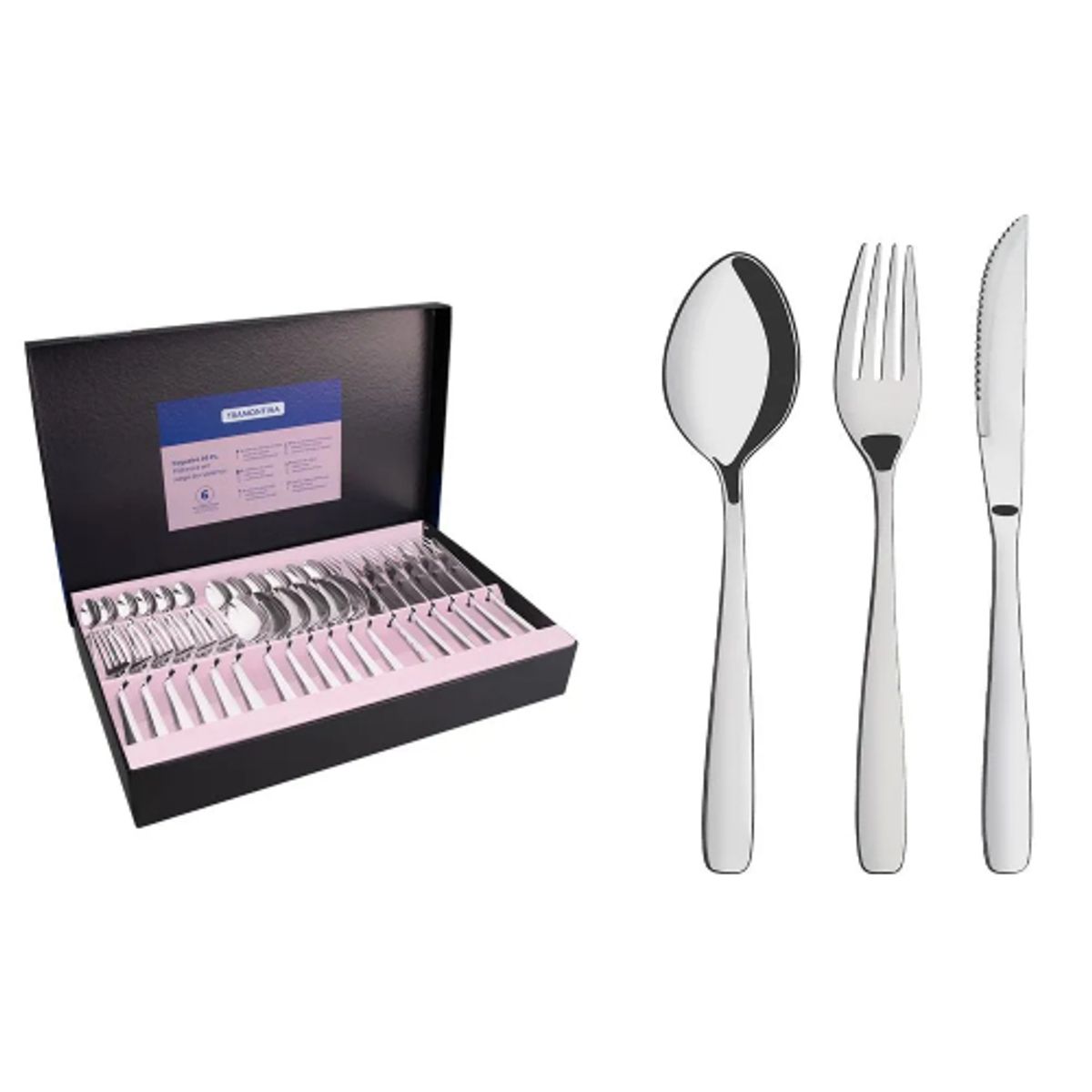 TRAMONTINA - Juego De Cubiertos 36Pz Amazonas