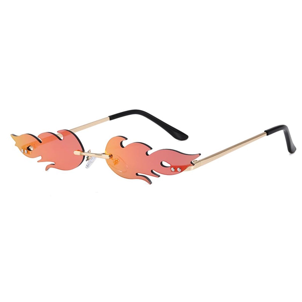 GENERICO - Lentes de Sol Aesthetics Flames para Hombre y Mujer