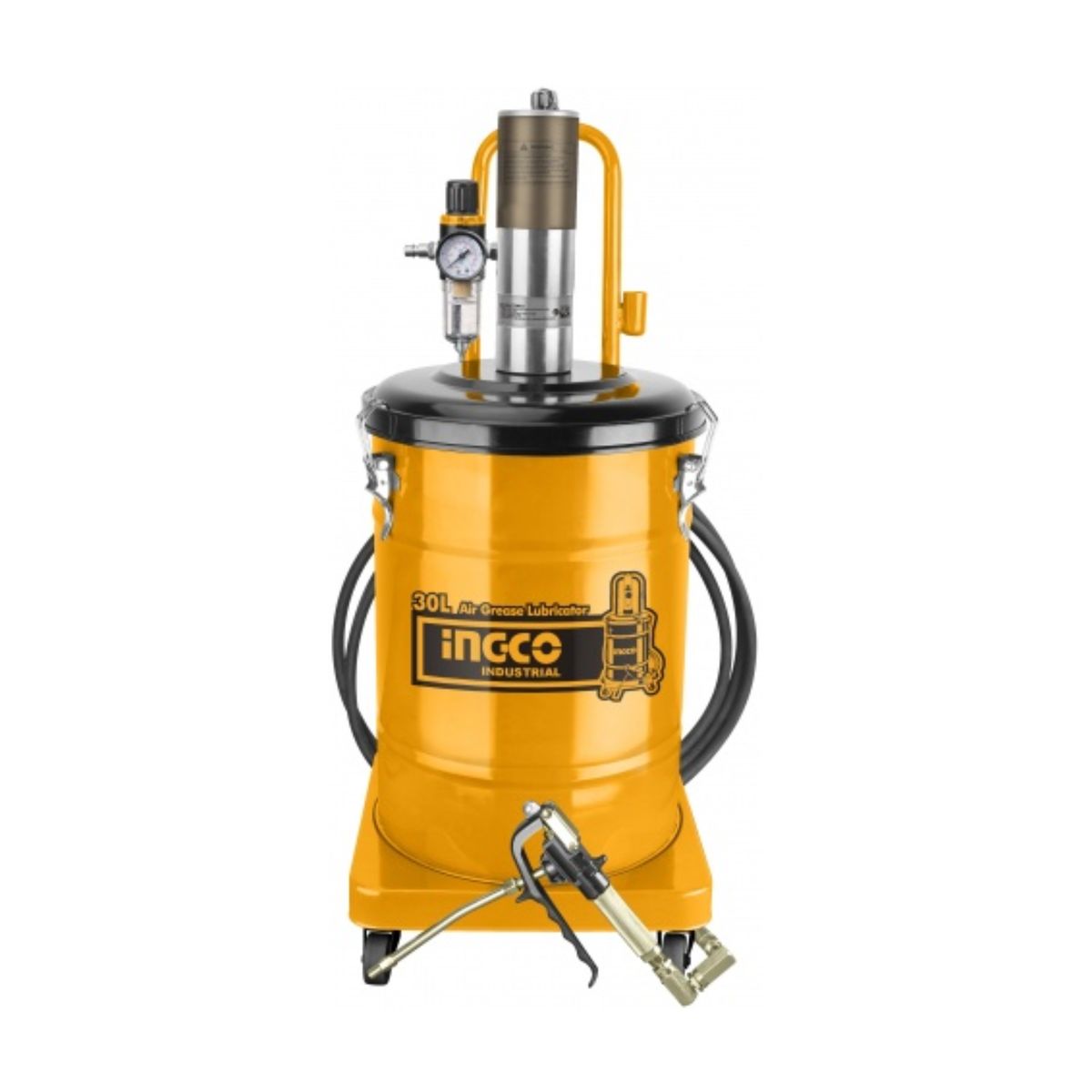 INGCO TOOLS - Engrasadora neumatica 30 litros industrial Ingco