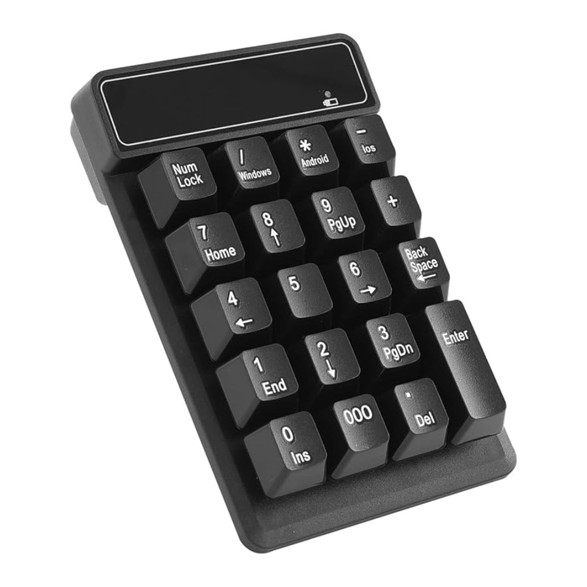 SEISA - Teclado Numerico Inalambrico 19 teclas para Contabilidad PC Notebook