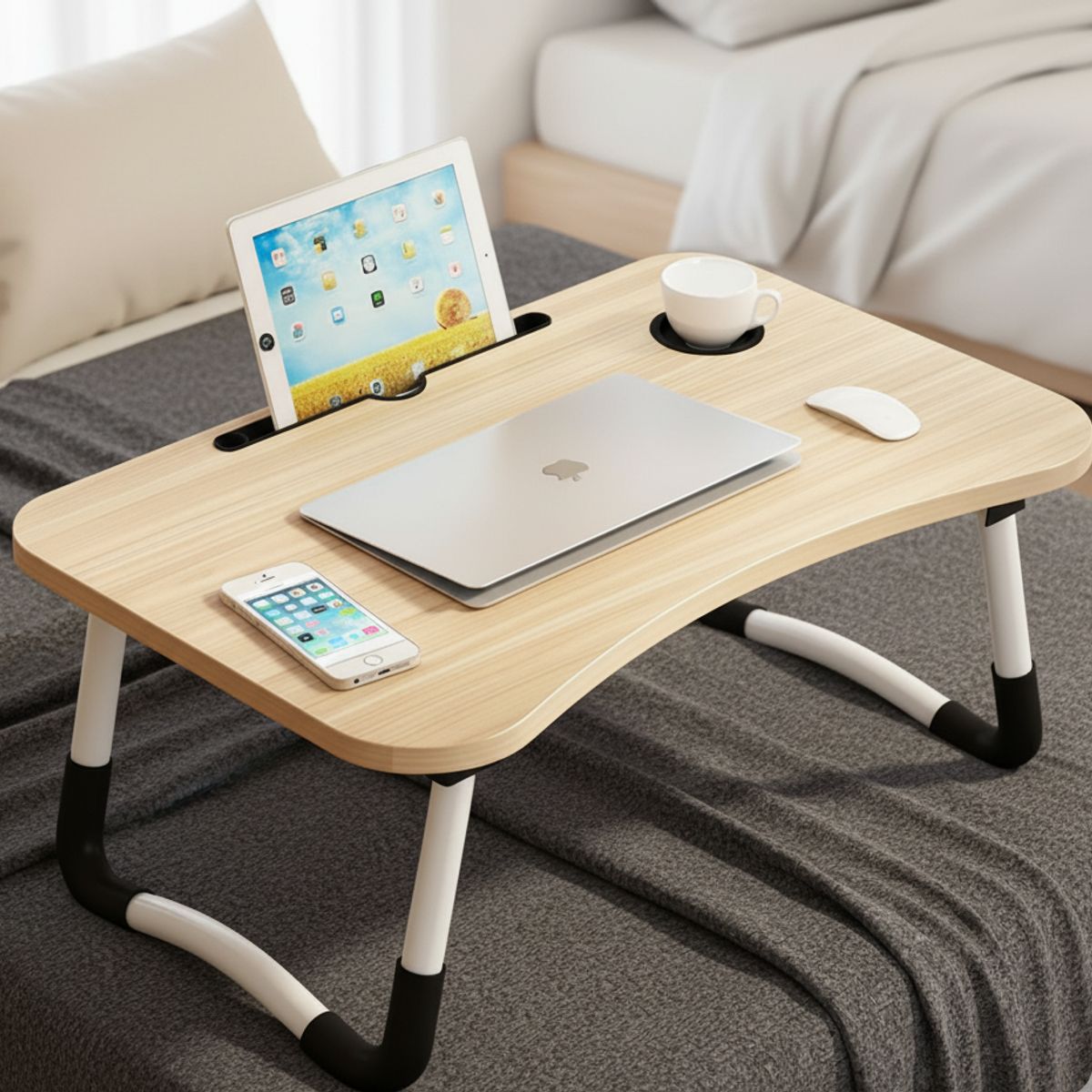 GENERICO - Mesas Multifunción Ergonómica para Laptop y Comodidad en la Cama
