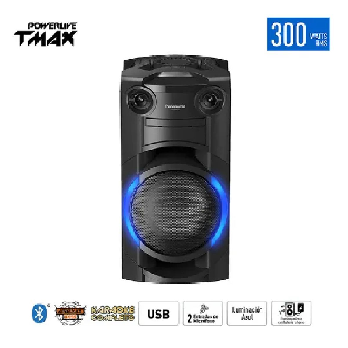 PANASONIC - Minicomponente Panasonic TMAX10 300W