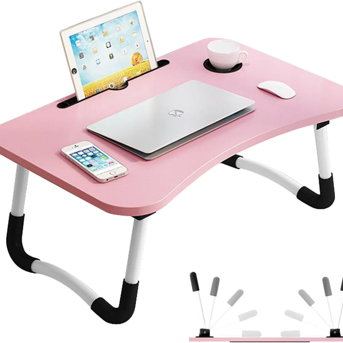 GENERICO - Mesas Multifunción Ergonómica para Laptop y Comodidad en la Cama