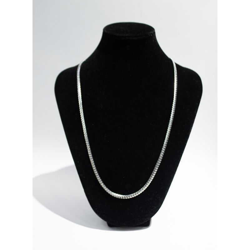 DM DEXMEN - Cadena Acero Only Gris Trenzado