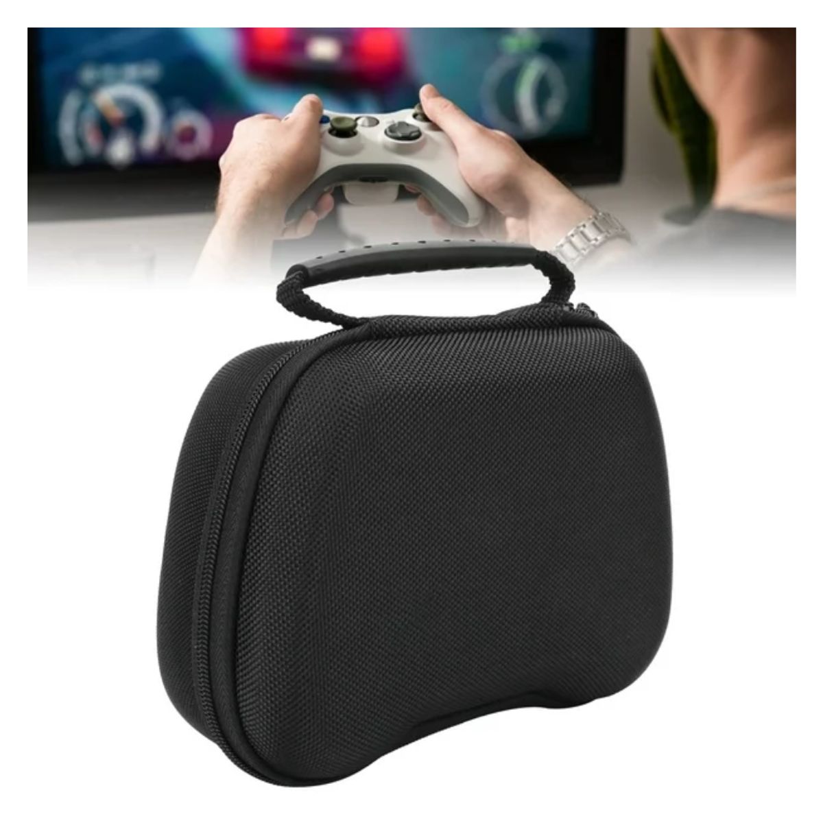 GENERICO - Funda protectora para Mando Estuche Gamepad  Portatil de SWITCH, PC