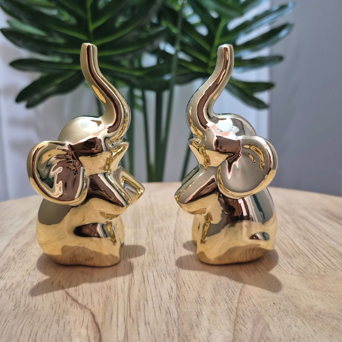 GENERICO - Pack De 2 Mini Elefantes Chispas