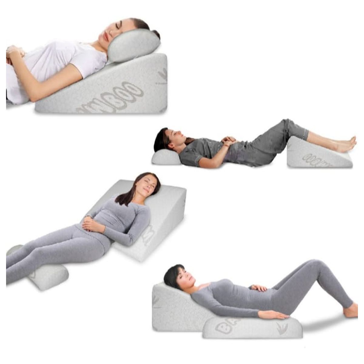 TERAFLEX - COJIN ANTIREFLUJO Y ALMOHADA CERVICAL MULTIUSOS TERAFLEX 60x55x30 CM