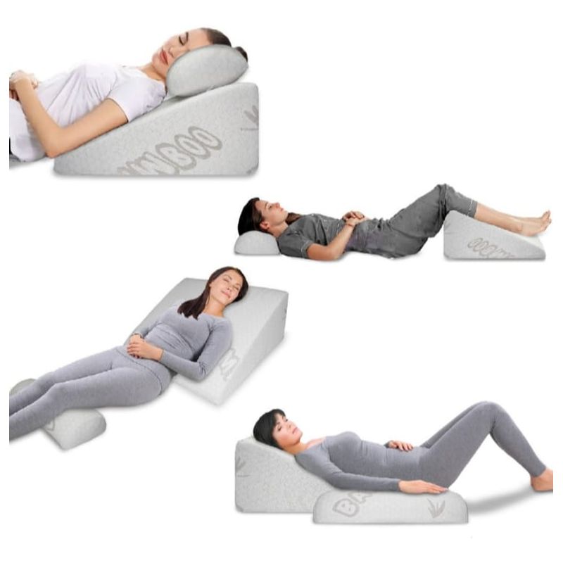 TERAFLEX - COJIN ANTIREFLUJO Y ALMOHADA CERVICAL MULTIUSOS TERAFLEX 60x55x30 CM