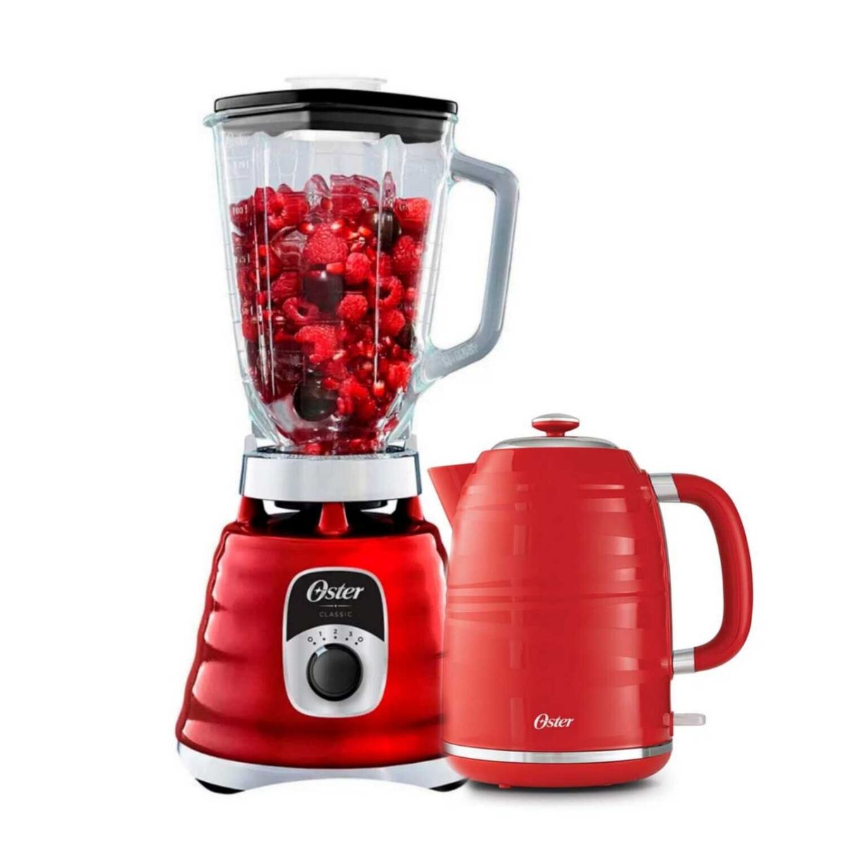 OSTER - COMBO OSTER Licuadora 3V BLST4126R Hervidor BVSTKT4177R