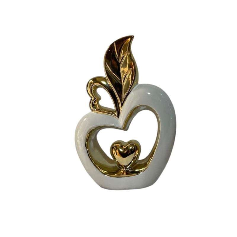 GENERICO - Adorno Manzana Decorativa 28x19cm