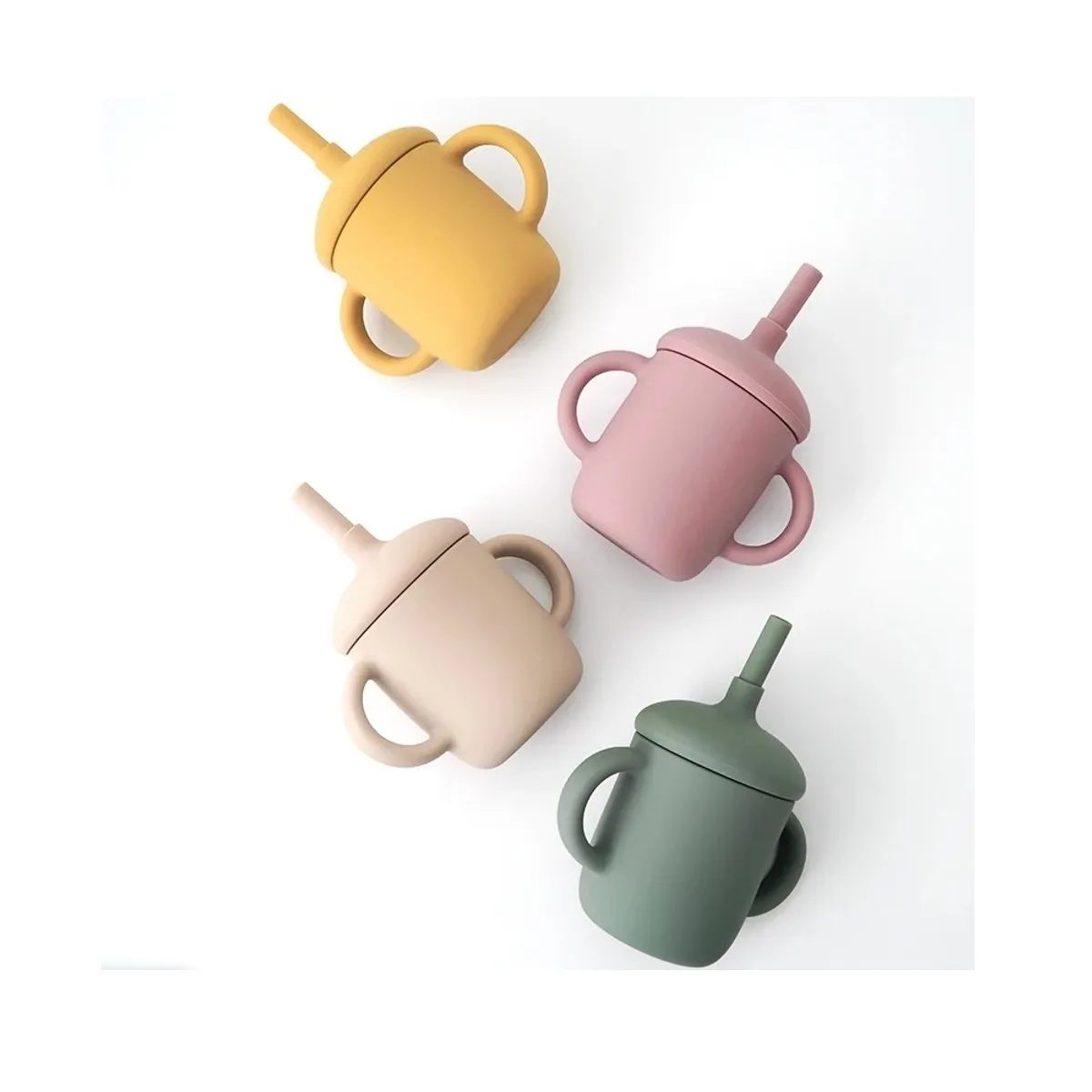 OTTOWARE - VASO DE SILICONA PARA BEBES NIÑO