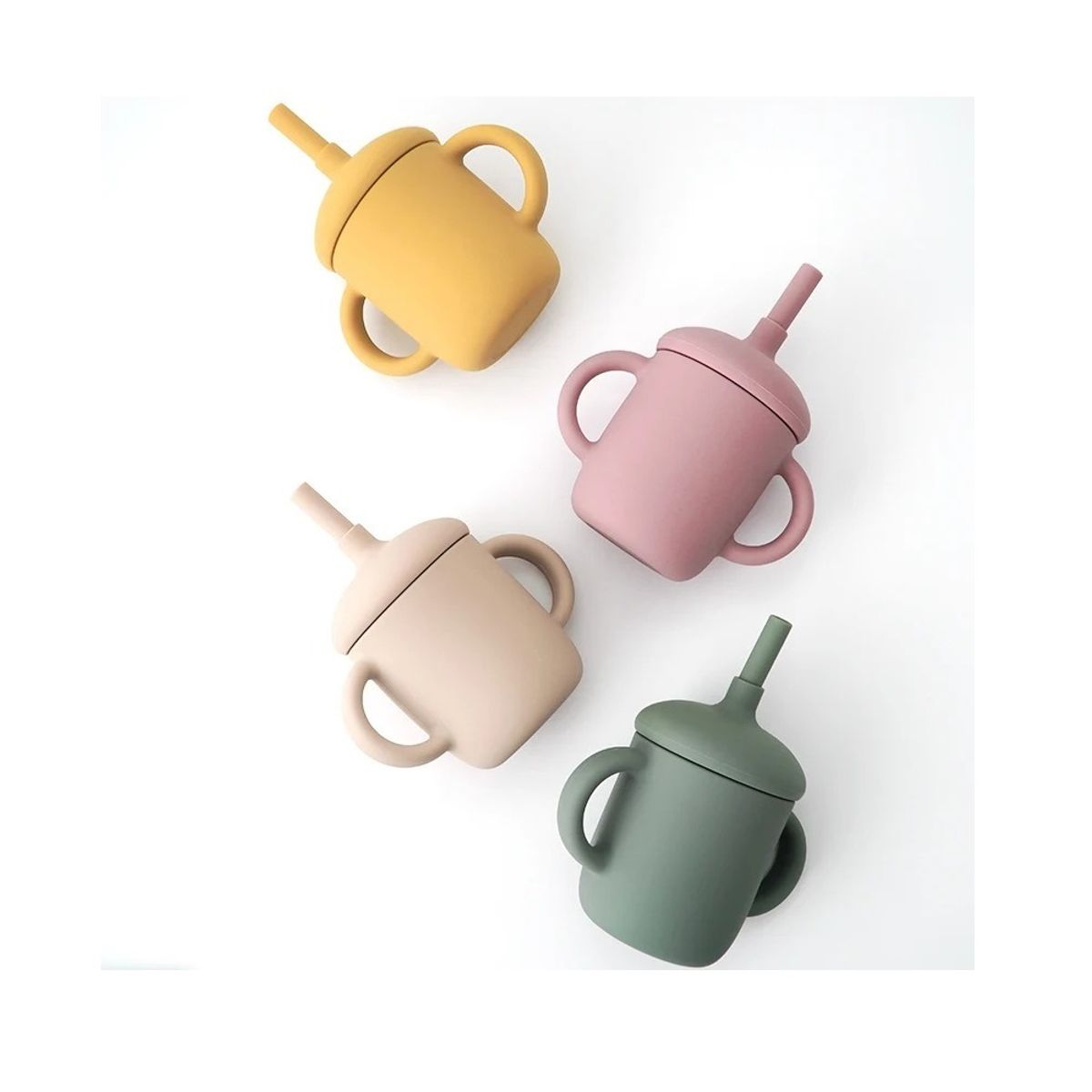 OTTOWARE - VASO DE SILICONA PARA BEBES NIÑA