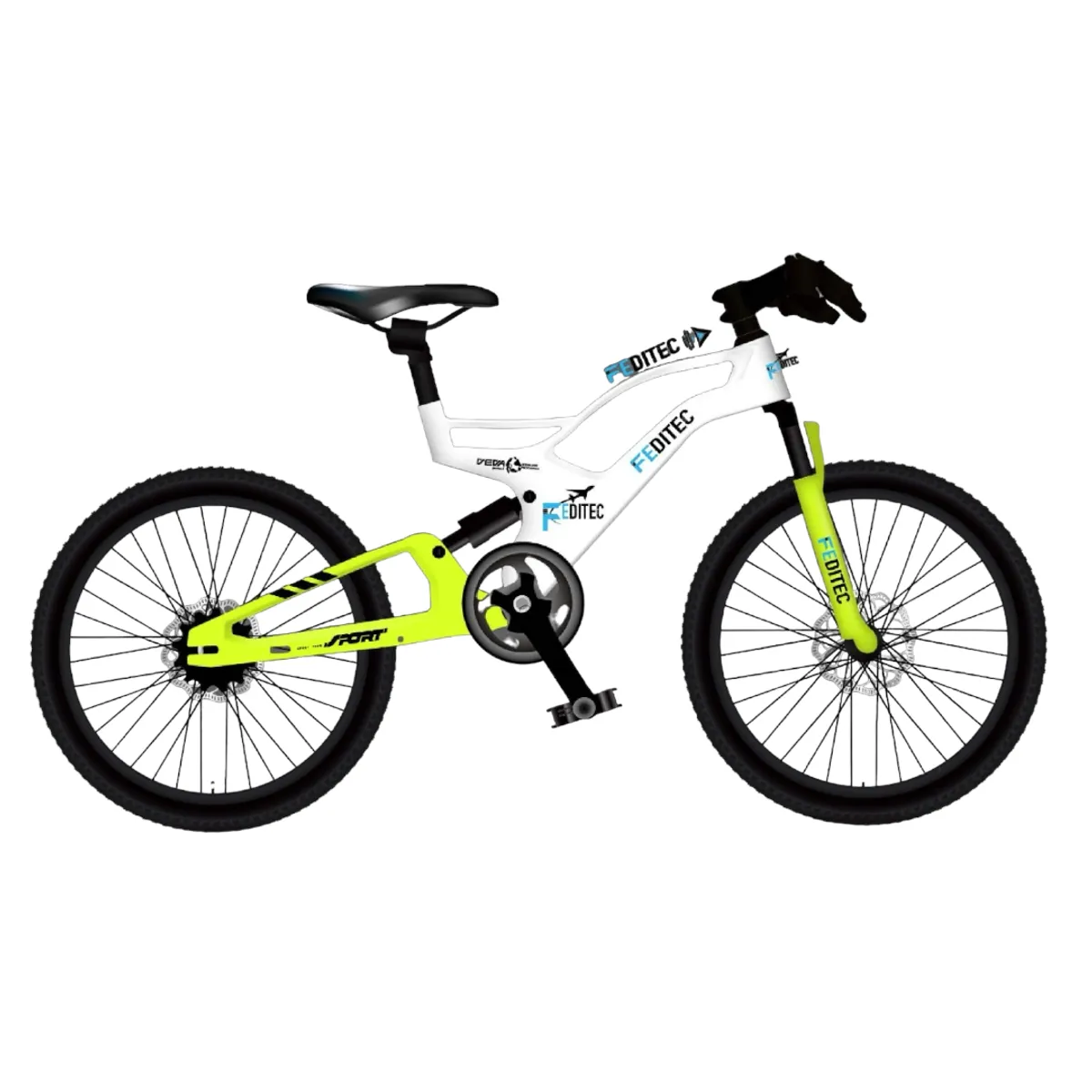 GENERICO - Bicicleta Color Verde  Aro 20