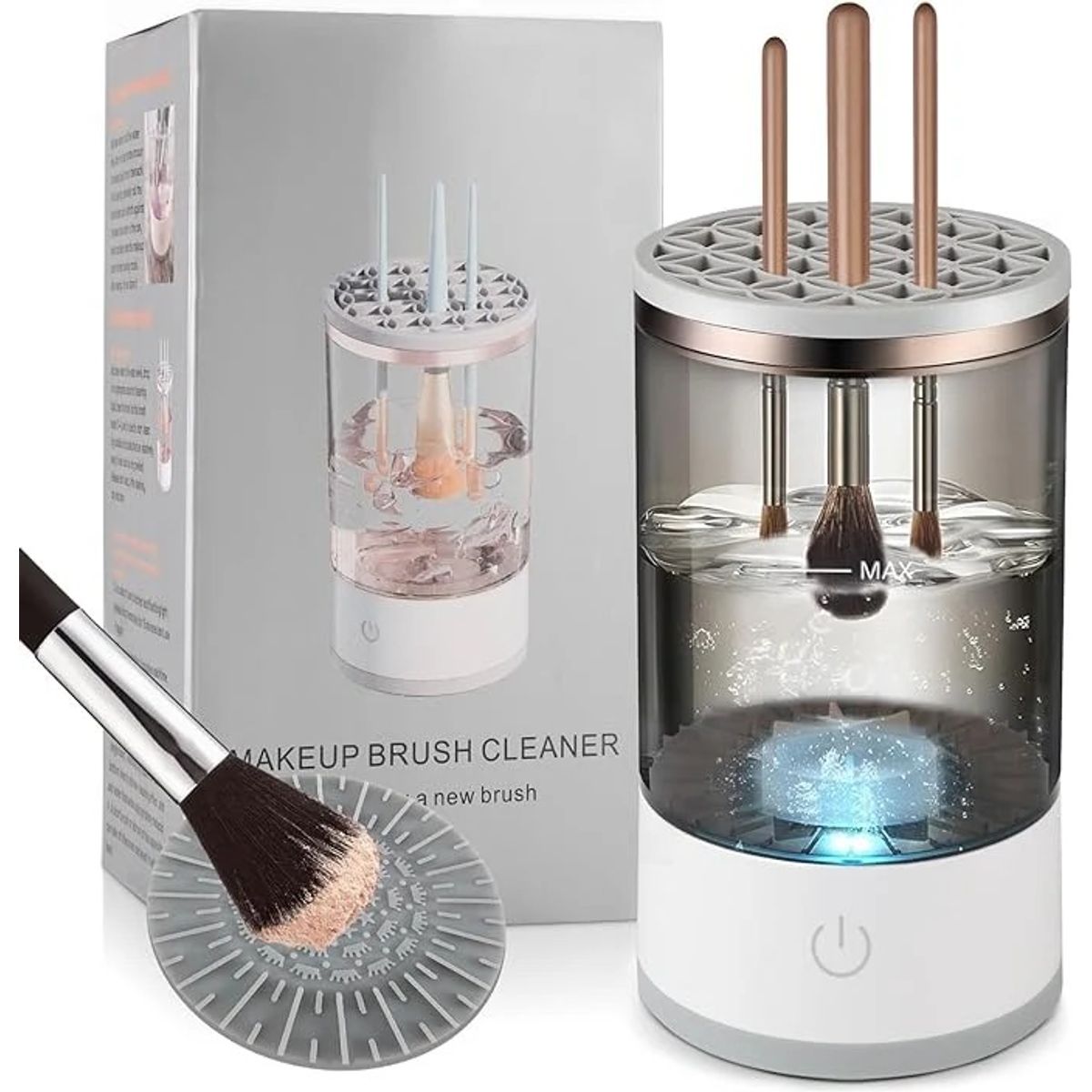 OEM - Limpiador Eléctrico de Brochas de Maquillaje con Vibración Sónica