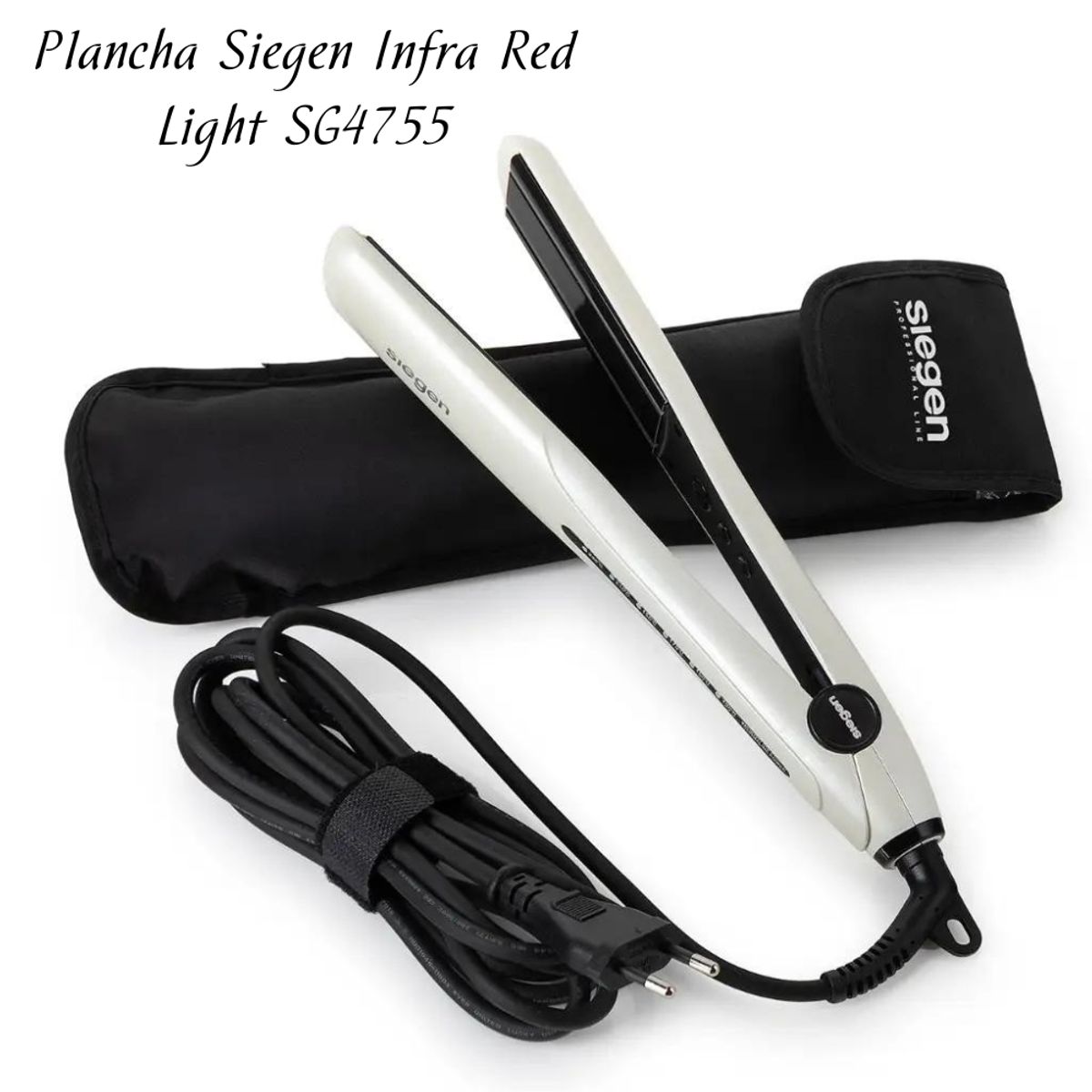 SIEGEN - Plancha Alisadora Siegen Infra Red Light SG 4755