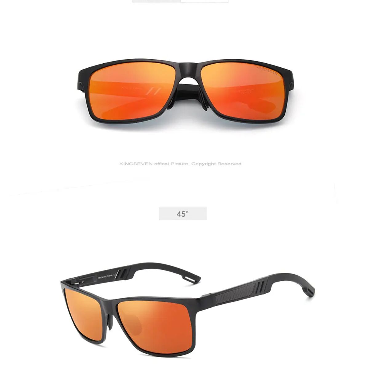 GENERICO - LENTES DE SOL MERRYS COLOR ANARANJADO S8571