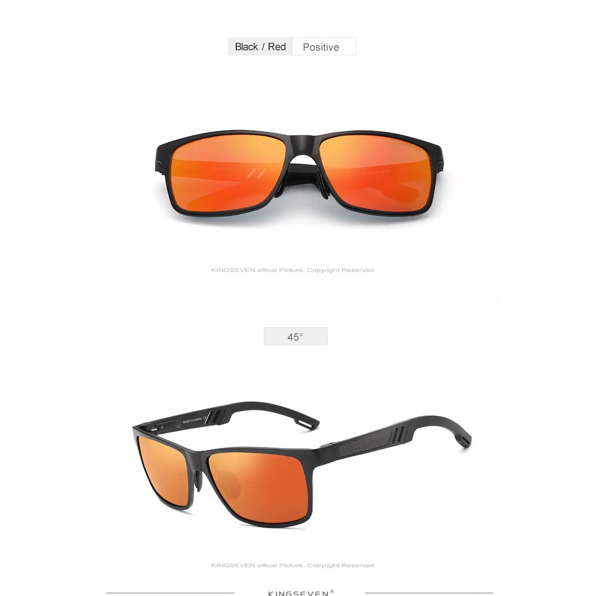 GENERICO - LENTES DE SOL MERRYS COLOR ANARANJADO S8571