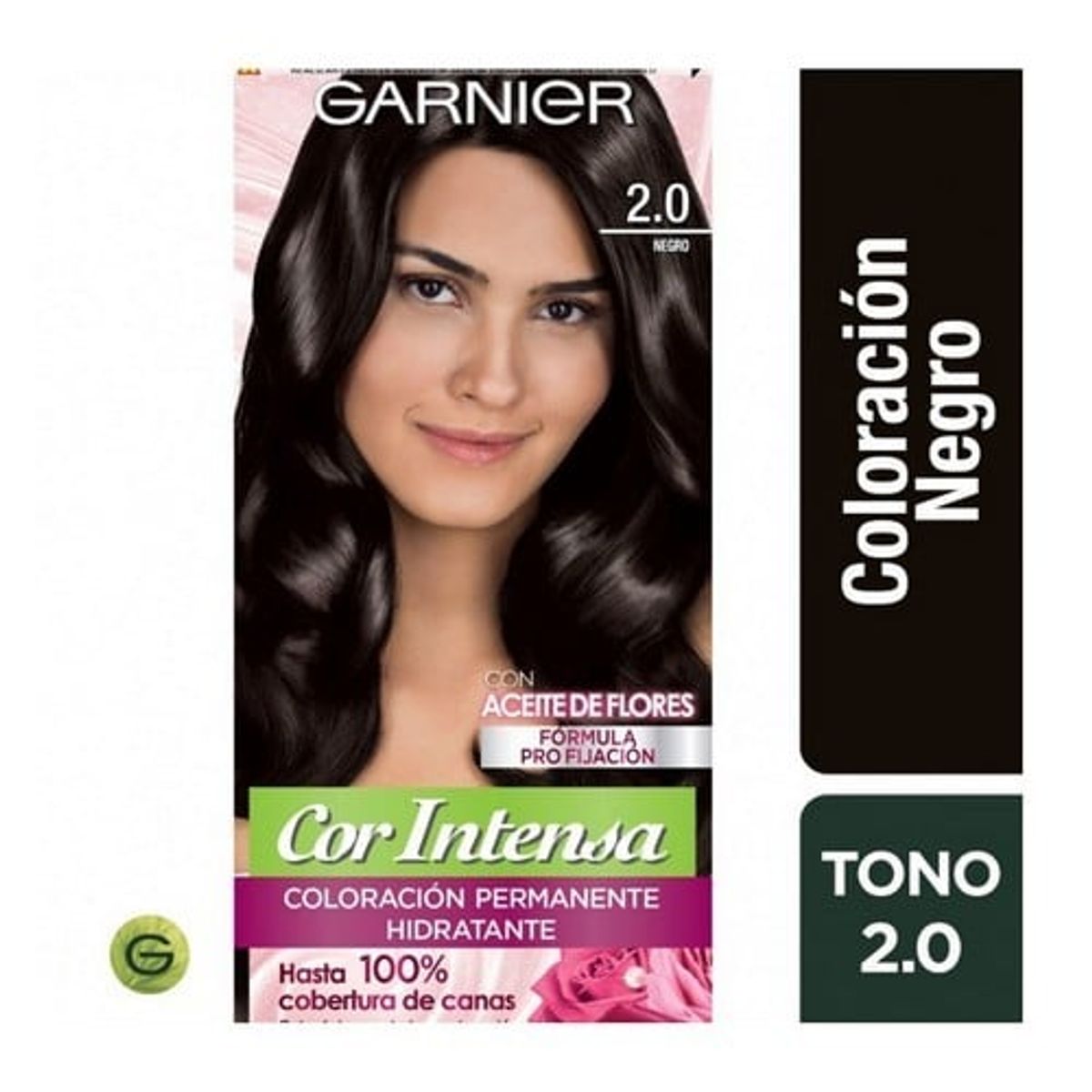 GARNIER - Tinte para Cabello Negro 2.0 Cor Intensa Garnier