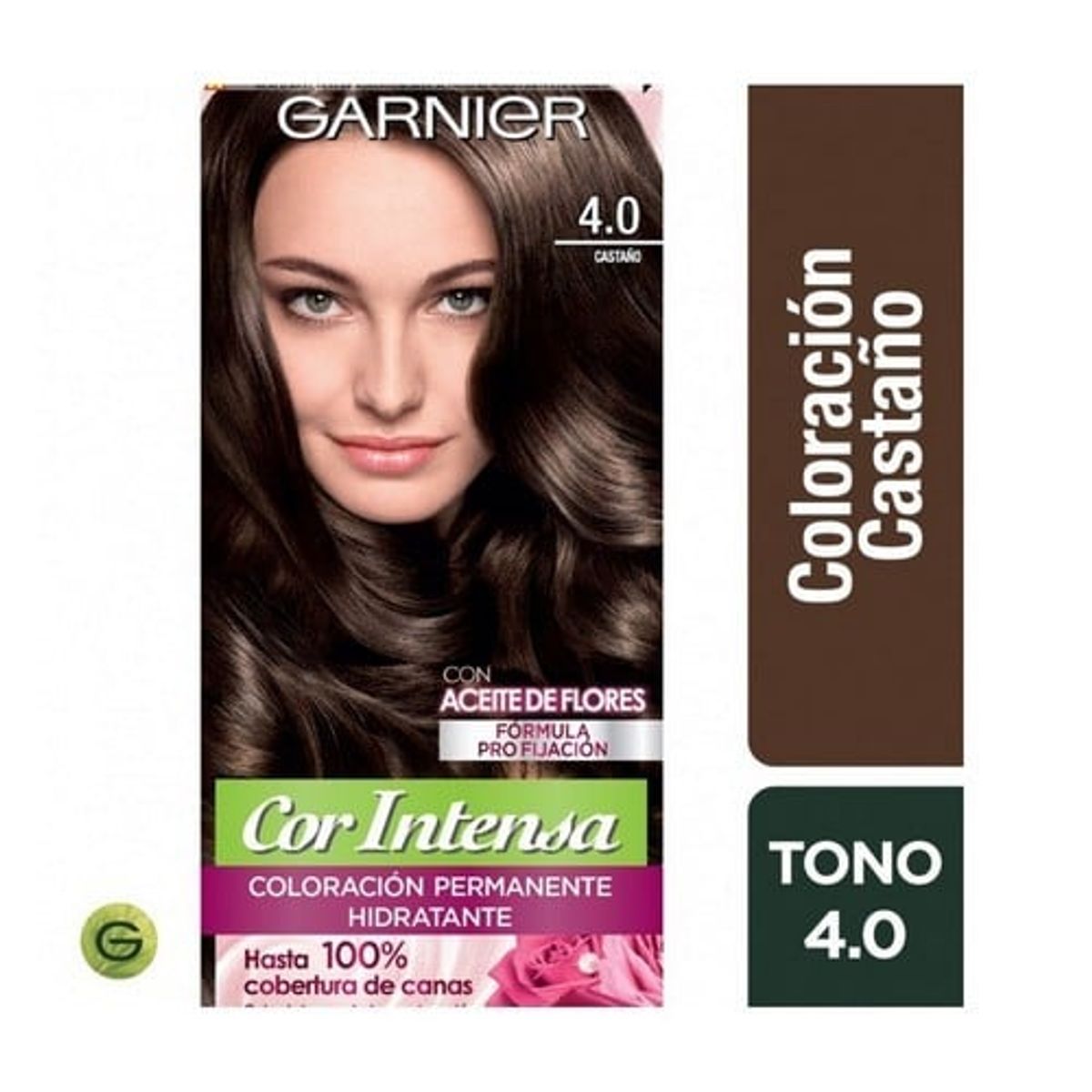 GARNIER - Tinte para Cabello Castaño 4.0 Cor Intensa Garnier