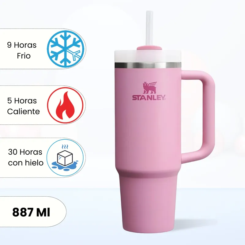 STANLEY - Quencher H2.0 Adventure Peony Stanley 887 Ml