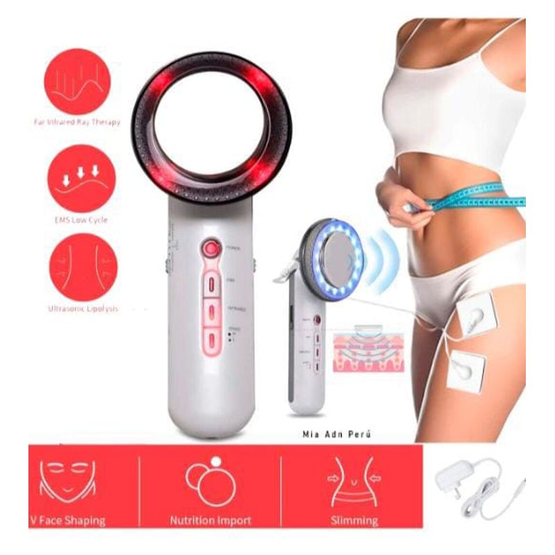 GENERICO - Masajeador Anticelulitico 3 En 1 Ultrasonica Led