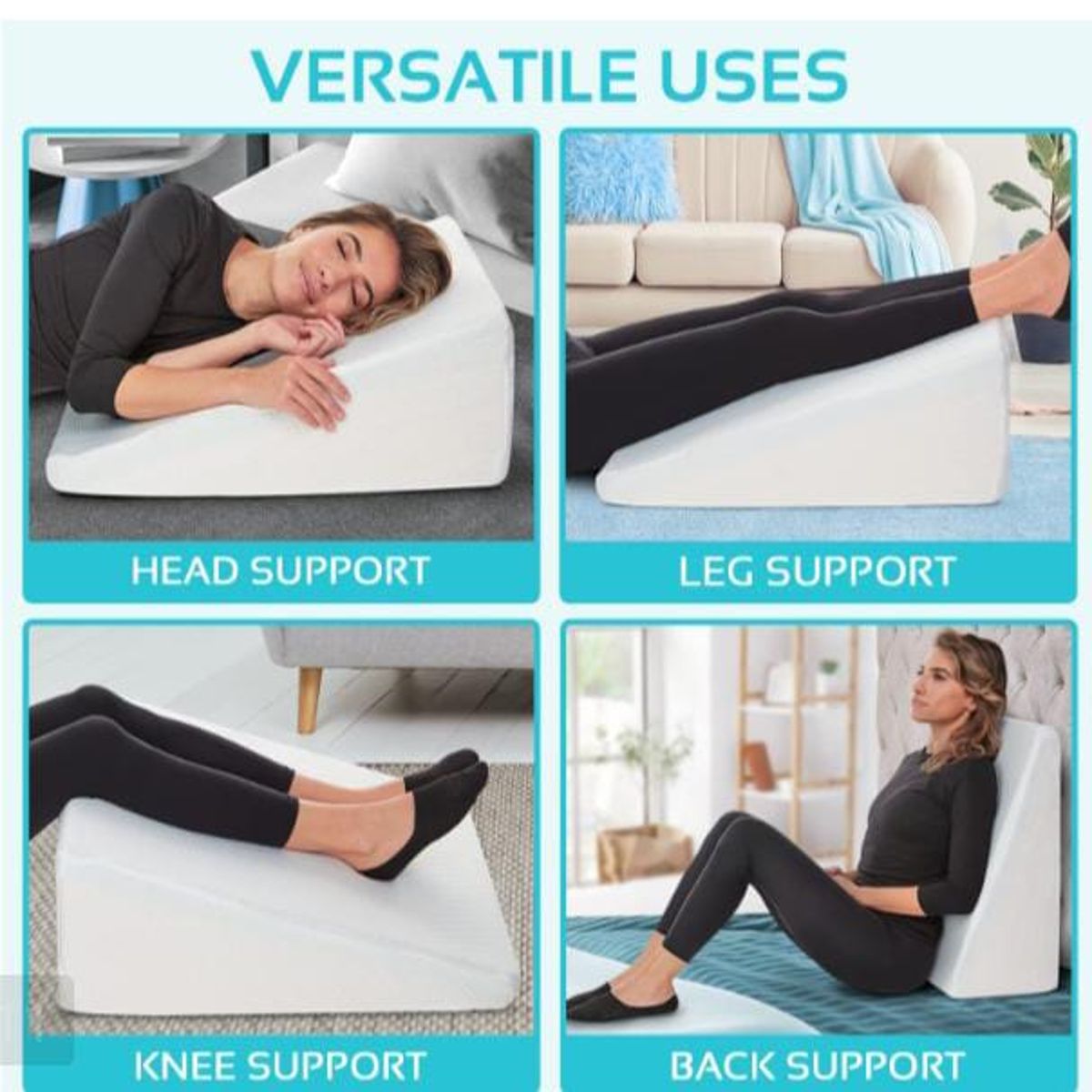 GENERICO - Cojin de apoyo inclinado ,  Almohada de cuña