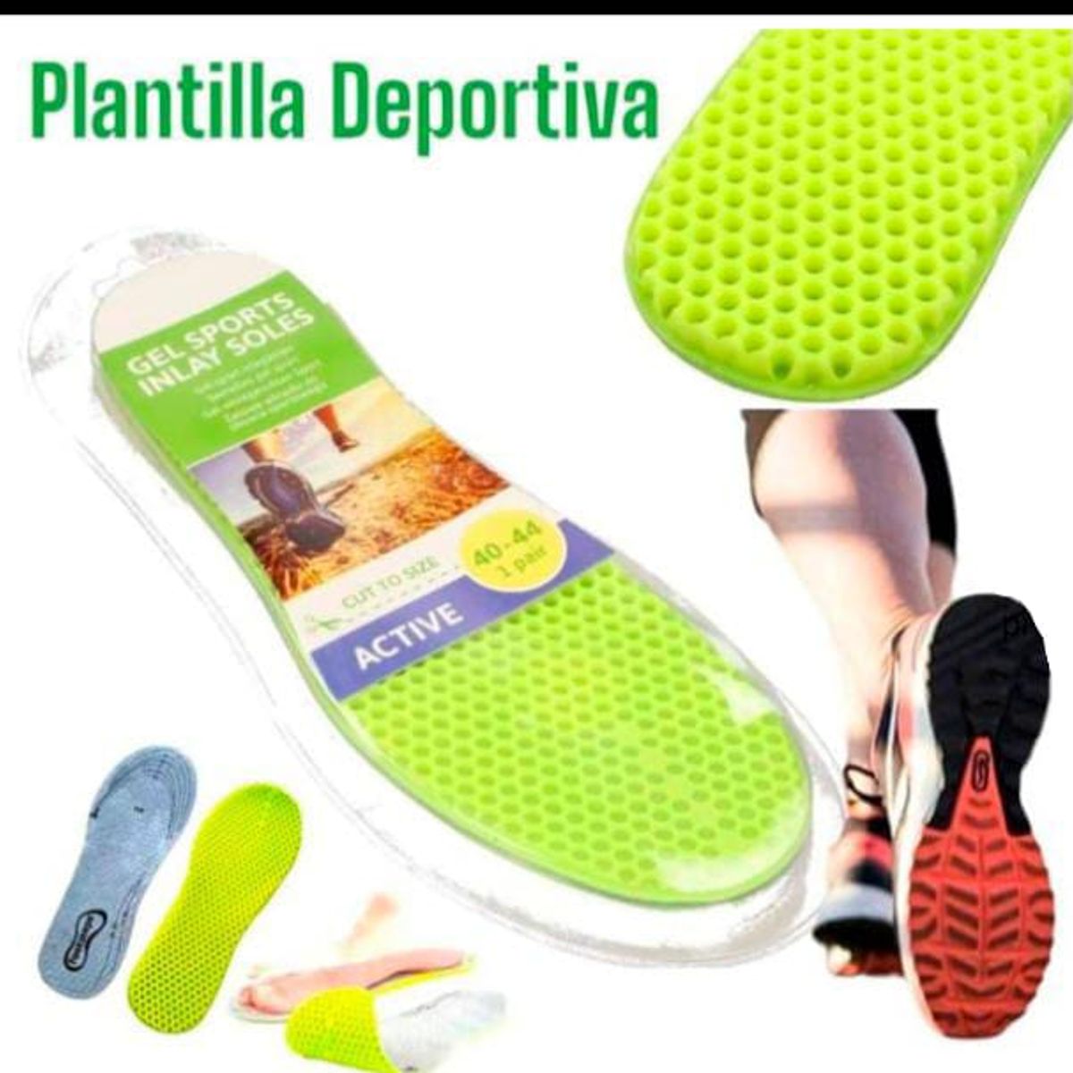 GENERICO - Plantillas Deportivas de Gel V