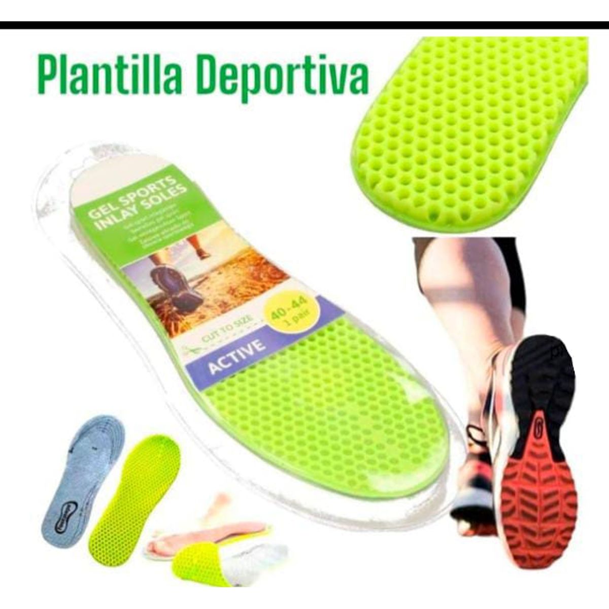 GENERICO - Plantillas Deportivas de Gel V