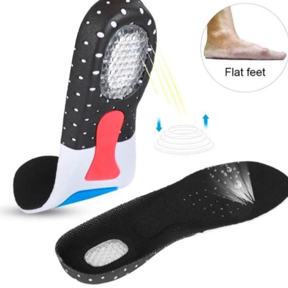 GENERICO - Plantilla Ortopédica Ajustable para Deportes