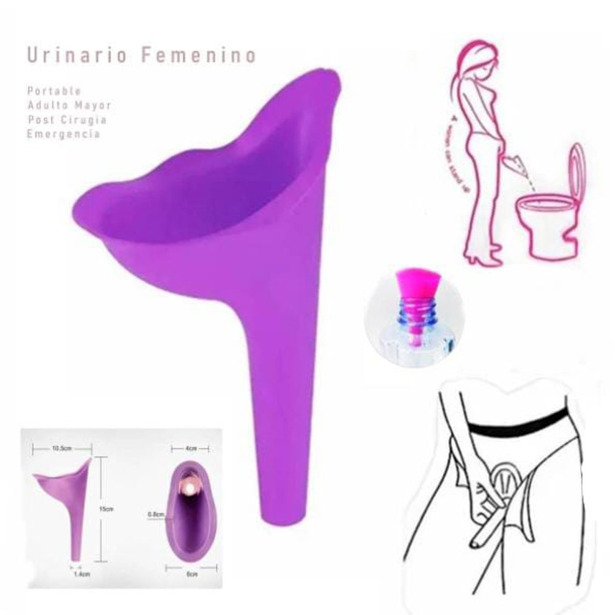 GENERICO - Urinario ecológico felxible