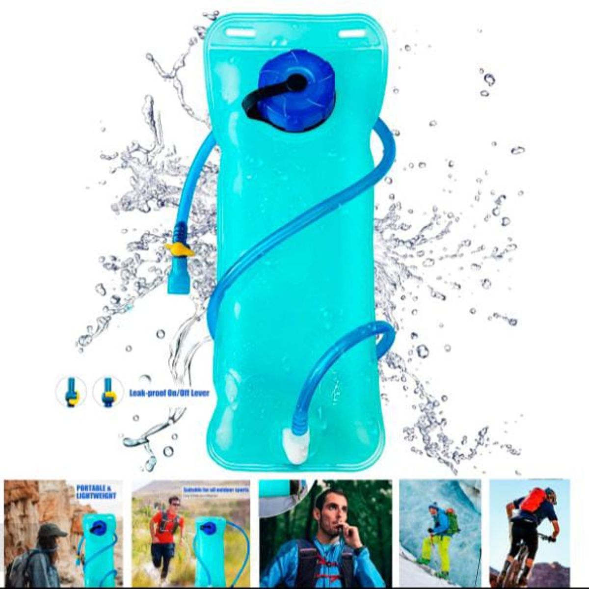 GENERICO - CAMEL BACK BOLSA DE HIDRATACION 2LITRO