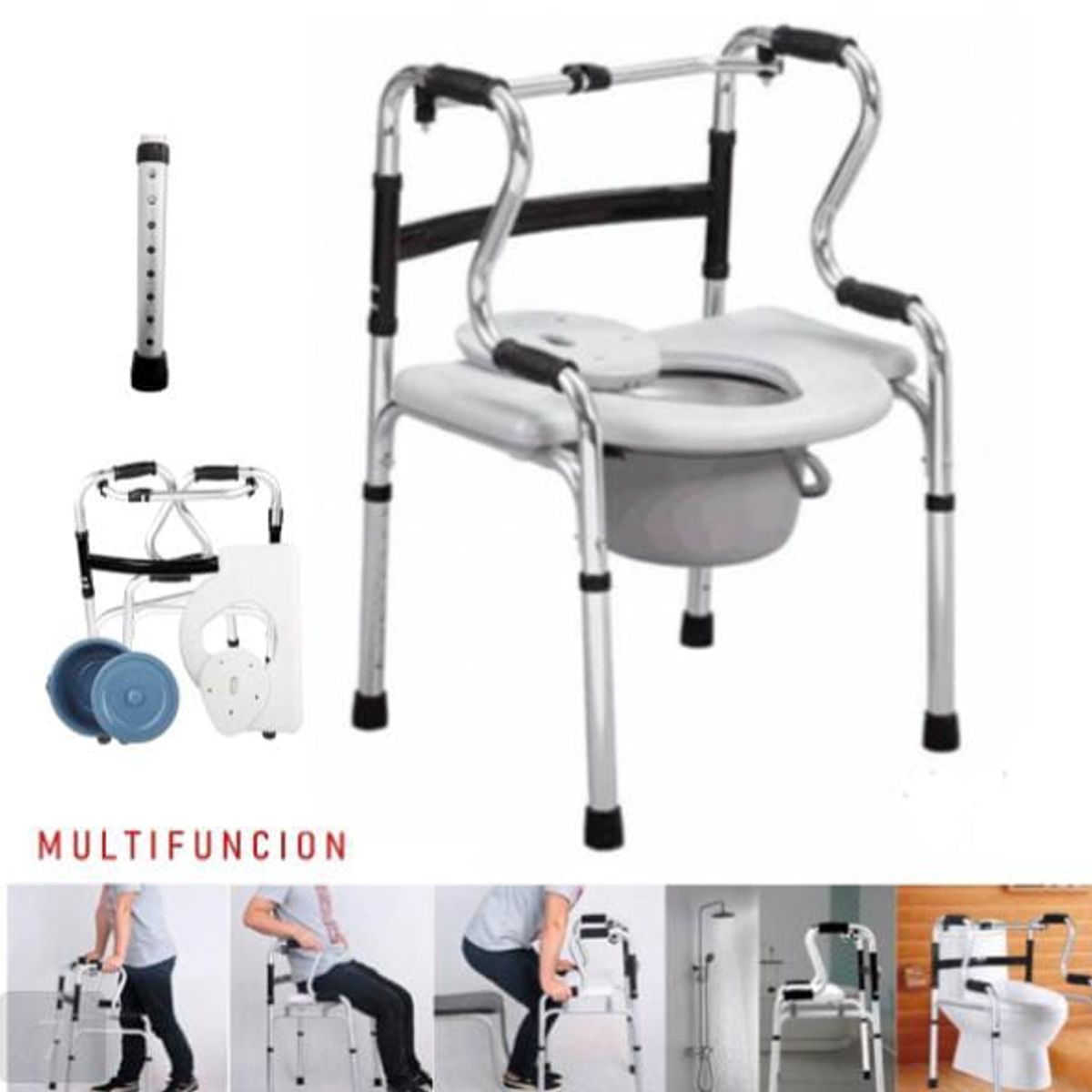 GENERICO - Andador Multifuncional 5 en 1