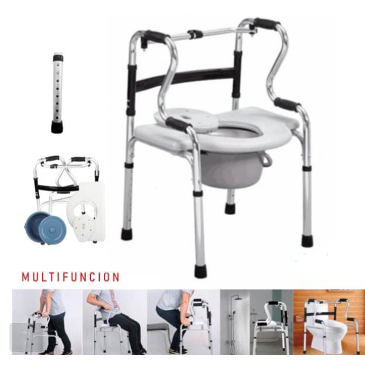 GENERICO - Andador Multifuncional 5 en 1