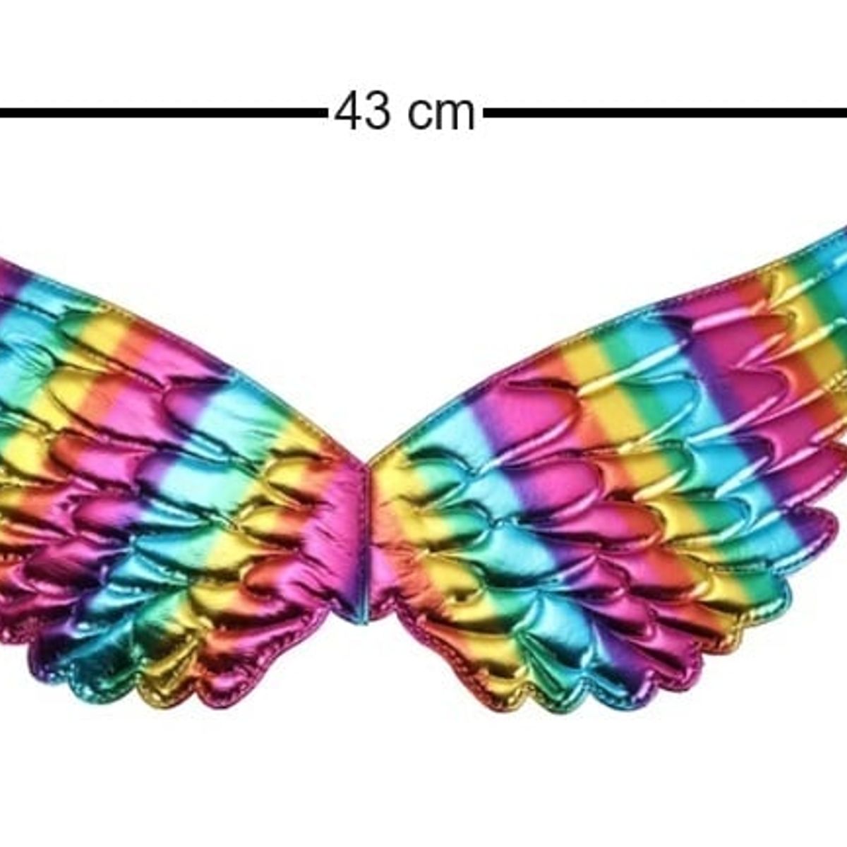 GENERICO - Alas De Mariposa Angel Negro Niñas