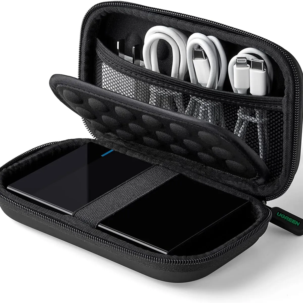 UGREEN - Estuche/funda para disco duro externo a prueba de golpes  Ugreen 40707.