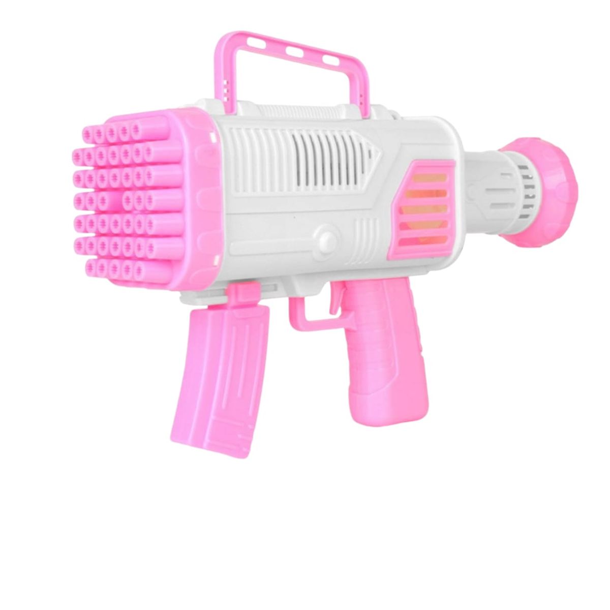 GENERICO - Lanzador de burbujas de jabón de 44 agujeros - Rosado