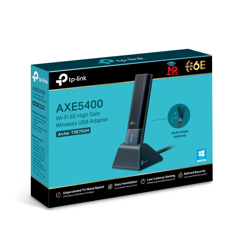 TP LINK - Archer Txe70uh Adaptador Usb Wi-fi 6e Axe5400 tp-link