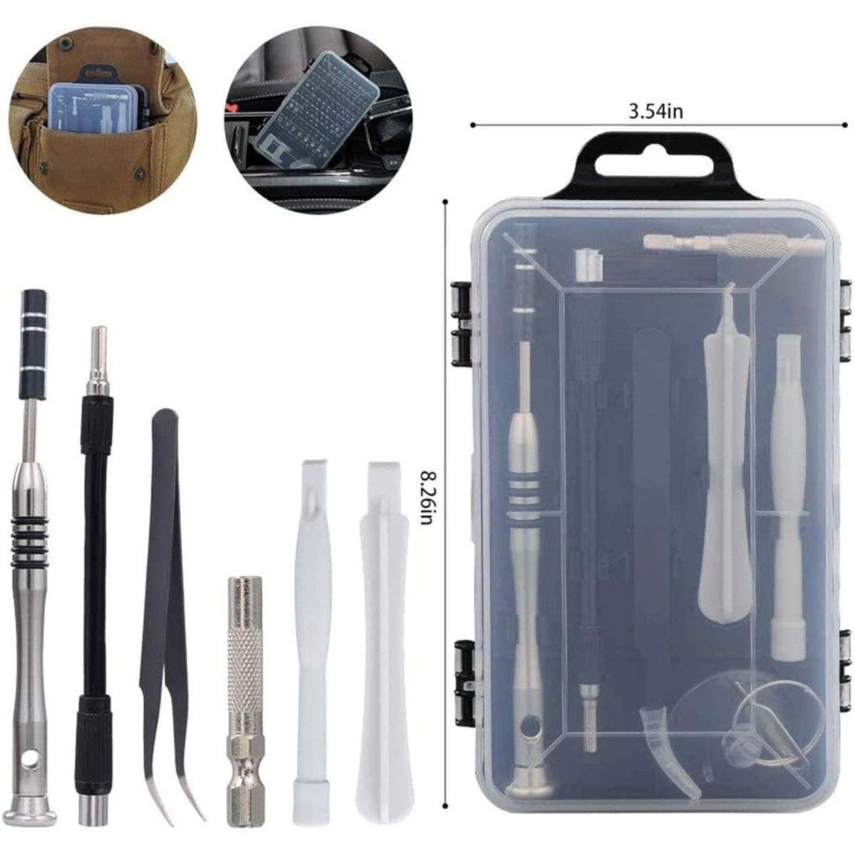 GENERICO - JUEGO DE DESTORNILLADORES DE PRECISIÓN PARA REPARACIÓN DE PC