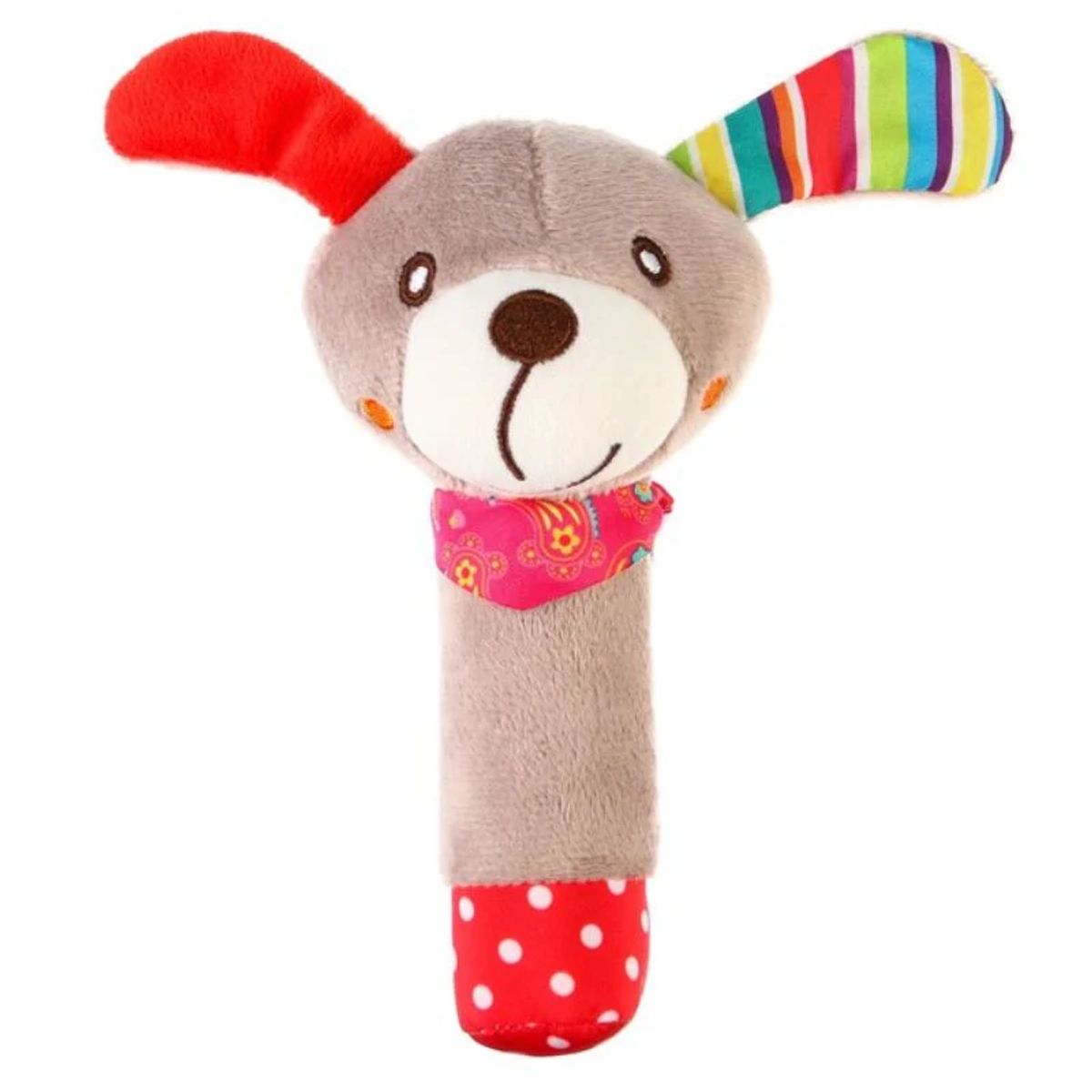 GENERICO - Sonaja de felpa Baby Perrito