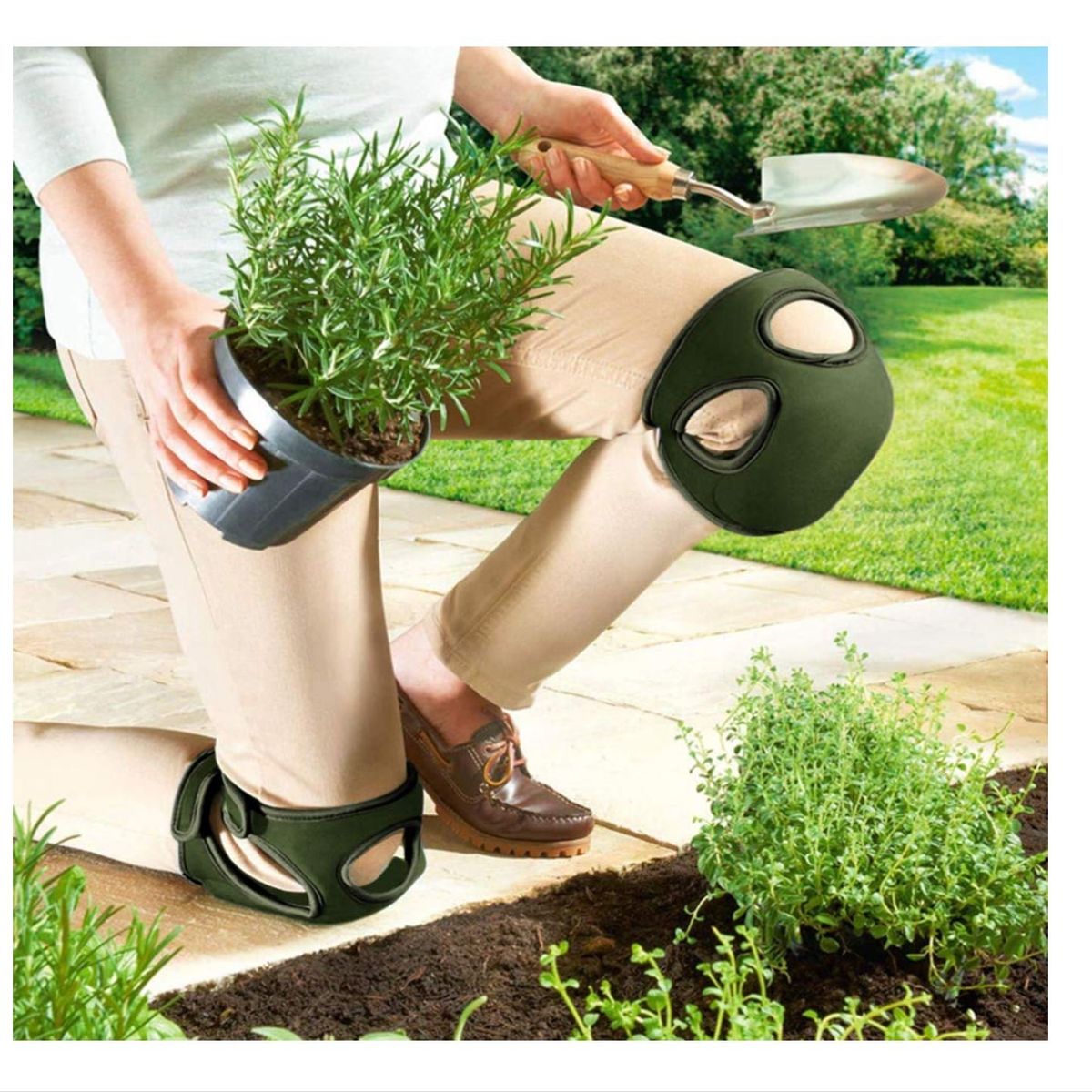 GENERICO - Rodilleras Protectoras flexibles de espuma suave