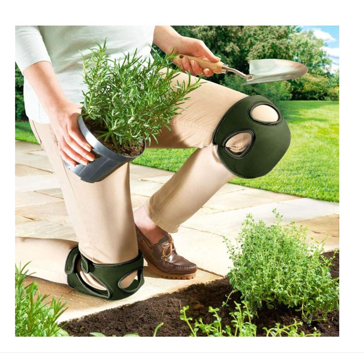 GENERICO - Rodilleras Protectoras flexibles de espuma suave