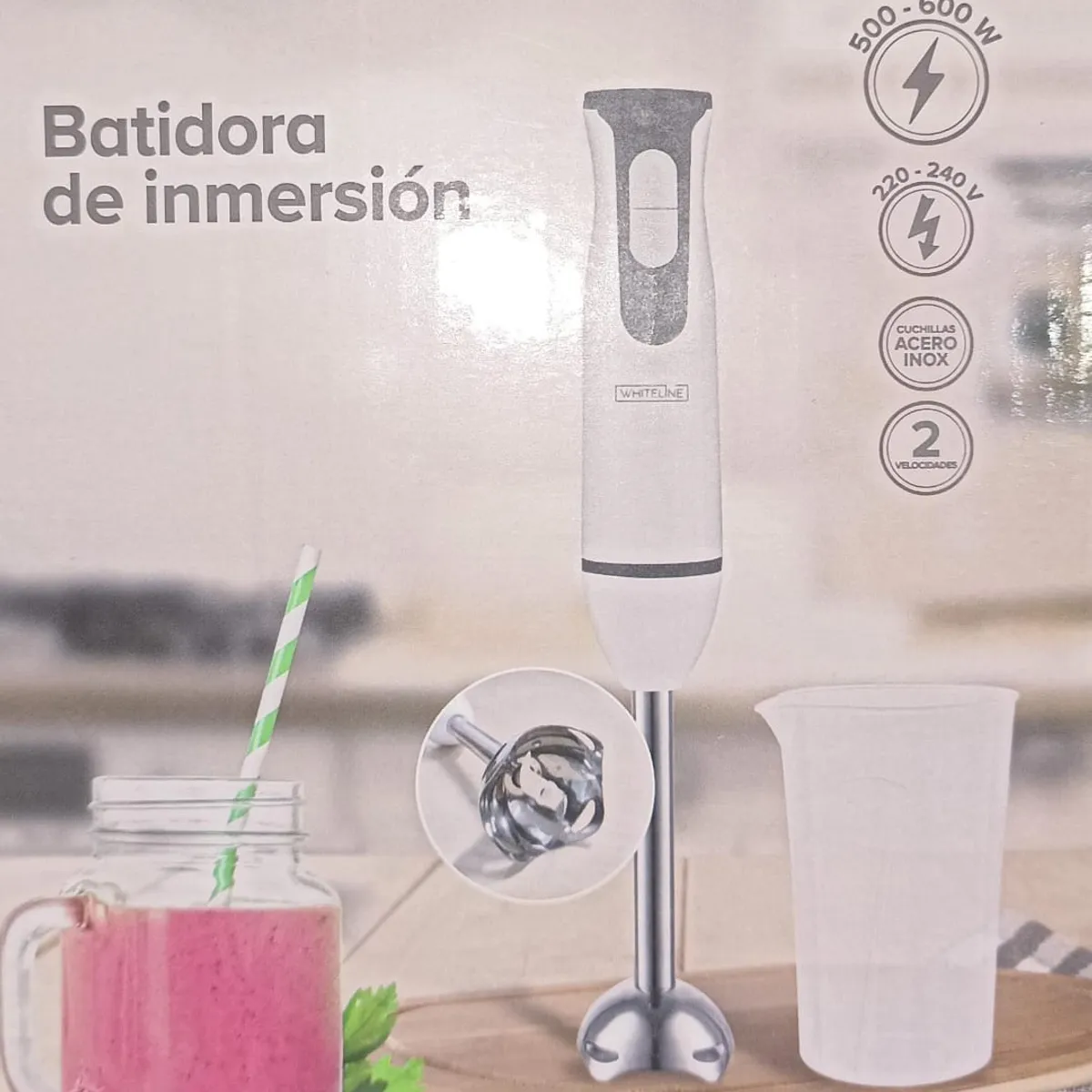 WHITELINE - Batidora de inmersion Whiteline