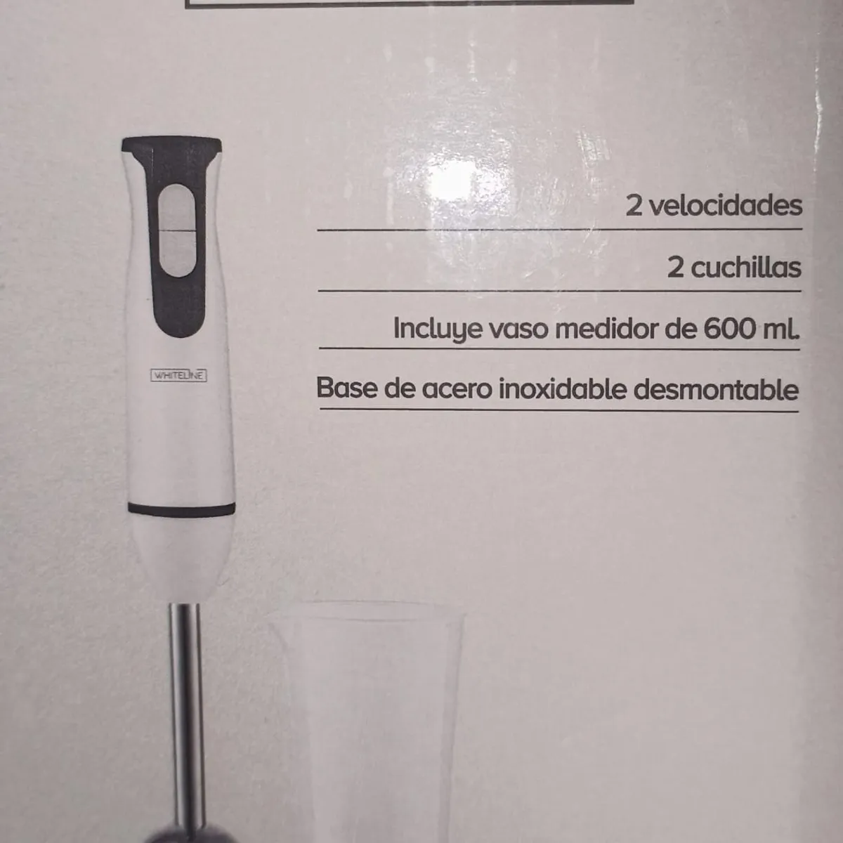 WHITELINE - Batidora de inmersion Whiteline