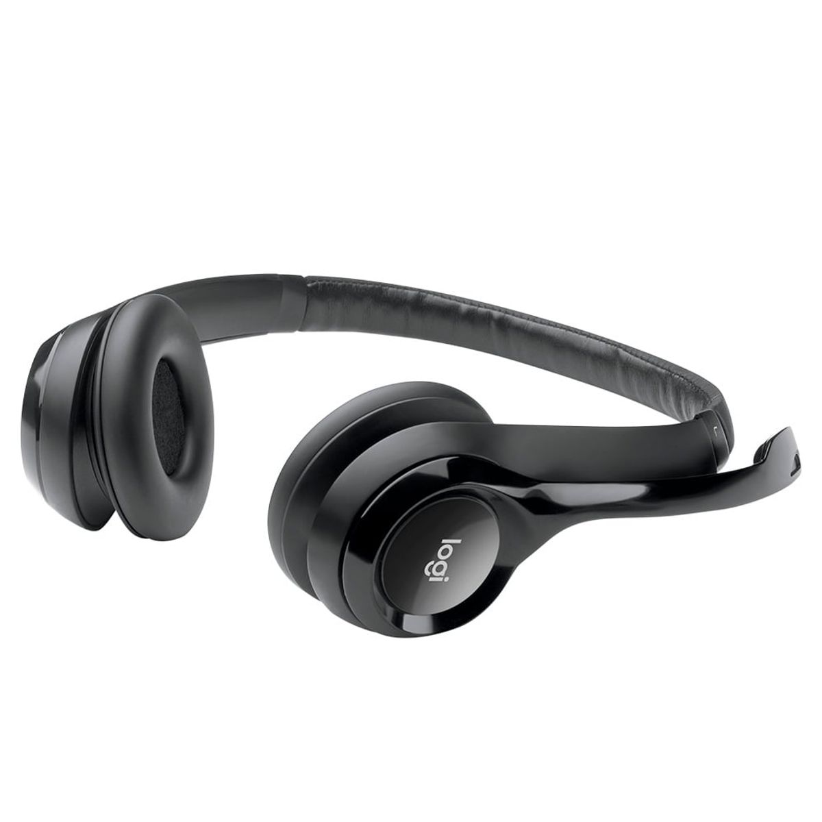 LOGITECH - AUDIFONO CMICROF LOGITECH H390 USB NOISE CANCELLING BLACK 981-000014